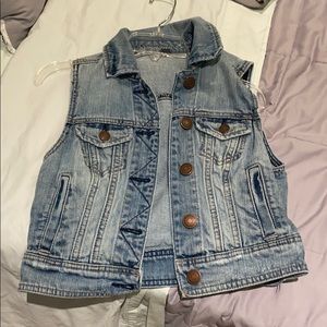 American Eagle Denim Vest
